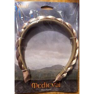 Braided Headband Costume Spirit Halloween Medieval Blonde Hair